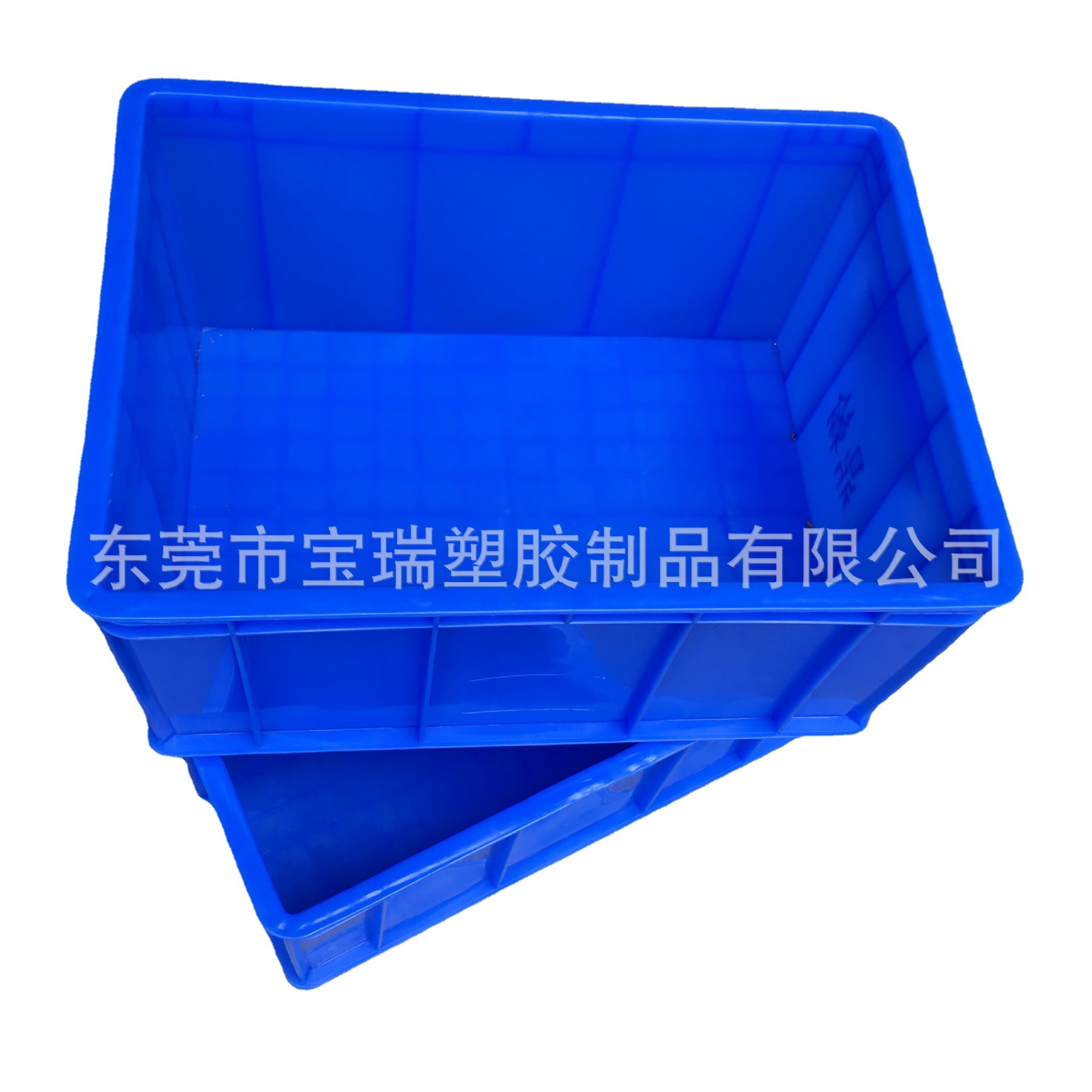 宝瑞直供浙江义乌pp塑胶箱 零件工具箱 食品箱 可带盖 现货