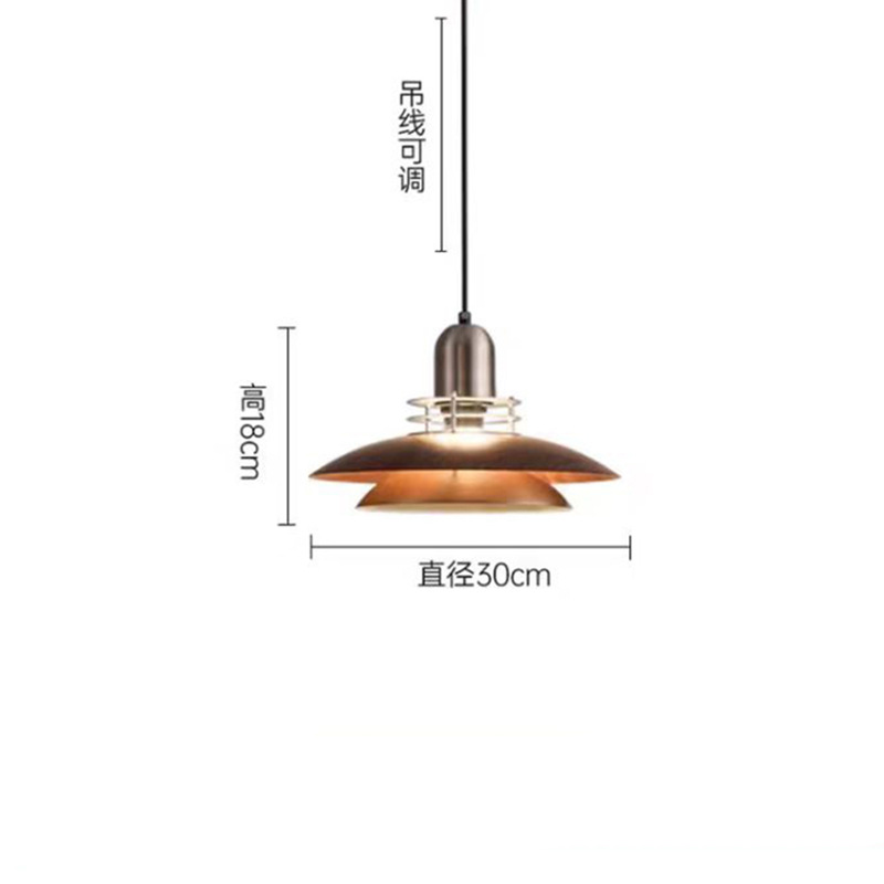 Decoración japonesa creativa de bronce de nuez de boda ventanas cafetería cabecera lámpara de dormitorio lámpara de comedor