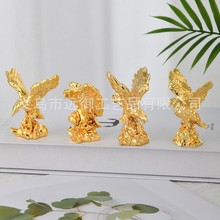 大鹏展翅老鹰摆件家居玄关书房公司老板办公桌装饰摆件开业礼品