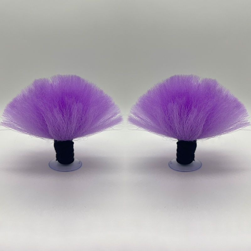 보라색 모피 공