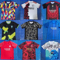 ホットサッカーユニフォーム 2526 トレーニングスーツ スペシャルエディション 記念版 プレゲームスーツ ジャージ 半袖 クローバー