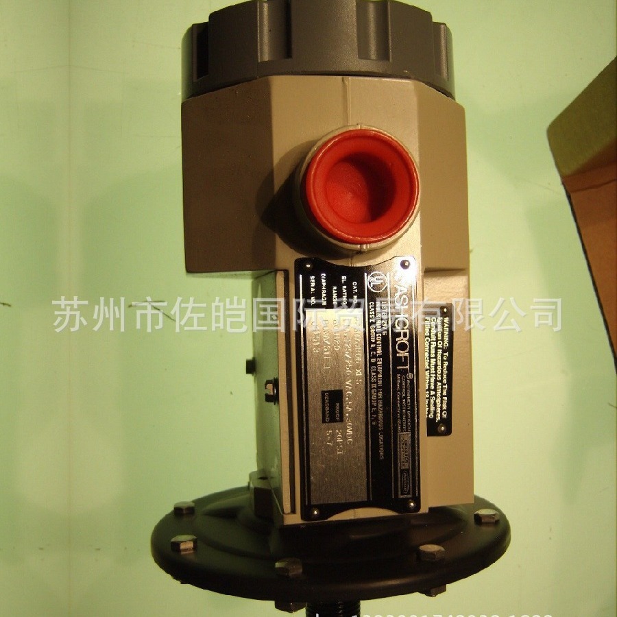 ASHCROFT雅斯科品牌经久耐用CSA认证PPDN4GGB25型号压力开关