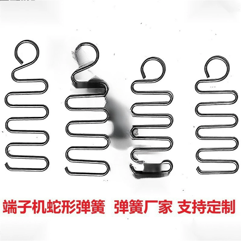 Змея пружинный клеммный станок с выгружением плоской пружинной пружины