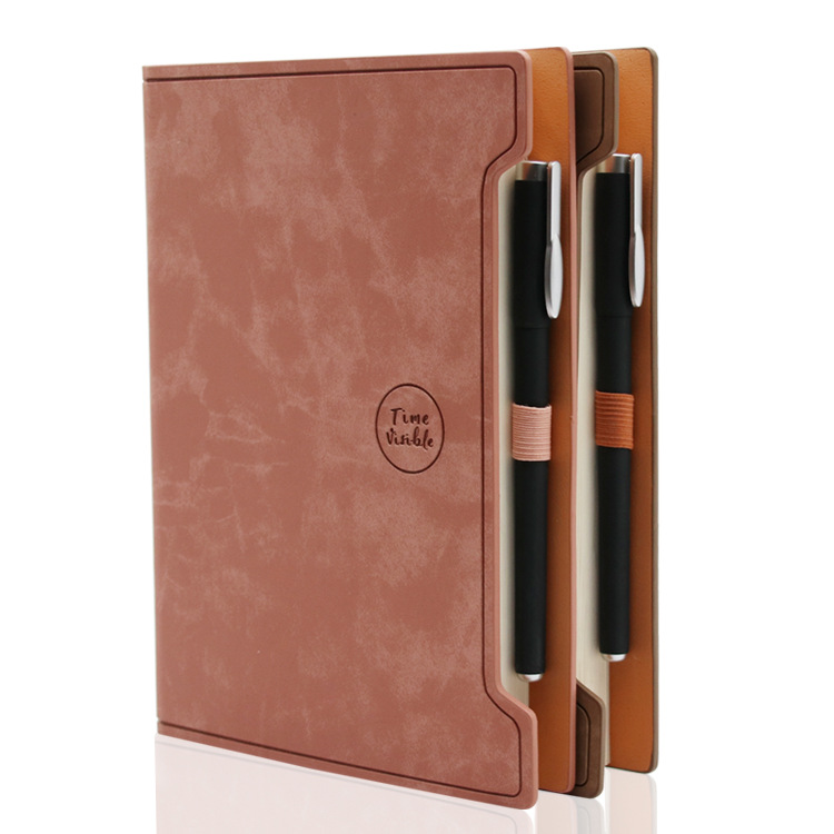 Yalong transfronterizo nuevo diseño de moda A5 cuaderno de cuero cuaderno fabricante, adecuado para las escuelas