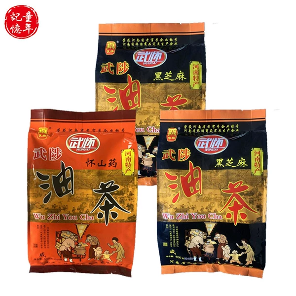 2 bags of black sesame seeds + 1 bag of Chinese yam