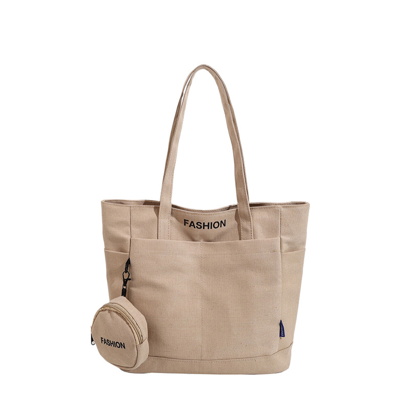 Bolsa de gran capacidad para mujeres 2026 nuevo estilo coreano in-modes simple bolso de clase bolso de hombro para estudiantes universitarios