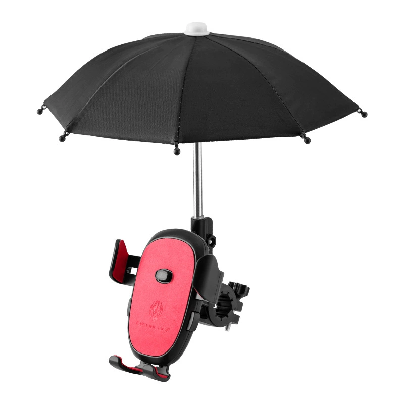 Plastic bike, phone holder, shockproof tubing