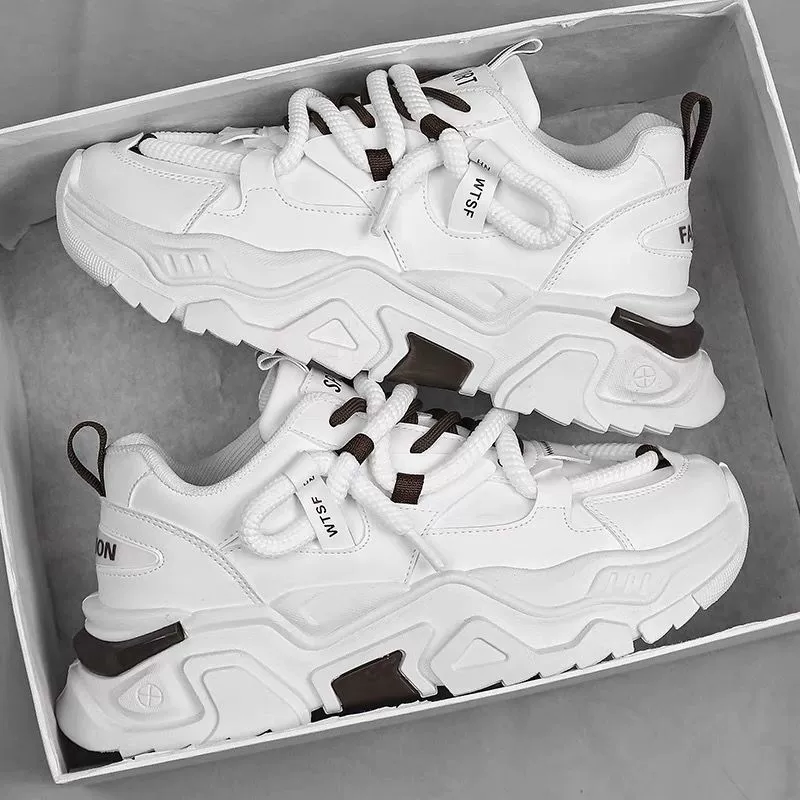 Мужские осенние кроссовки 2025, новые дышащие, модные, универсальные, с внутренним увеличением роста, спортивные, повседневные, для папы