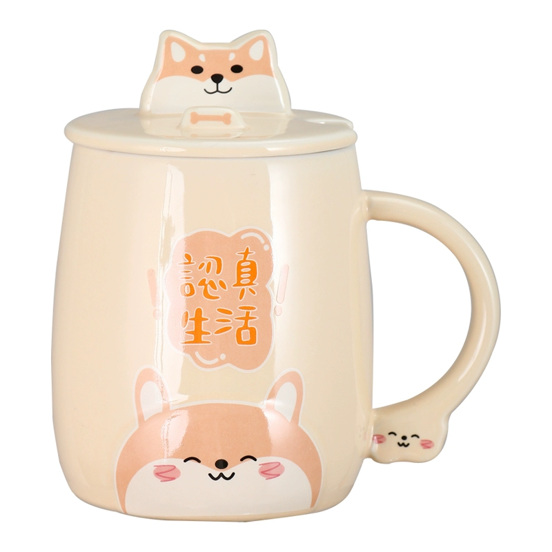 Керамическая чашка Mark Cup для милых девушек, домашняя водная чашка, пара чашек для детей, офисная с креативной супер милой бхайаной