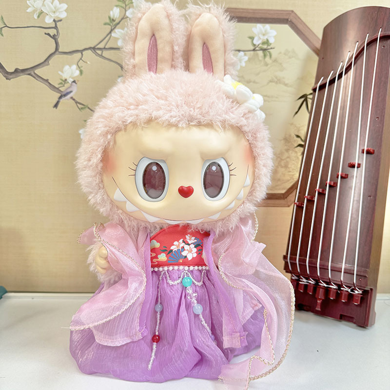 S 사이즈 보라색 튜브 탑 Hanfu