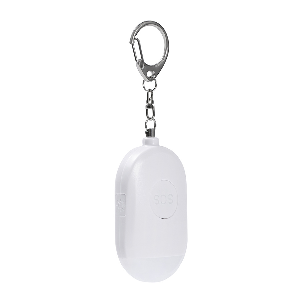 Alarma Personal de Emergencia de Alto Decibelio con Luz LED para Mujeres y Niños