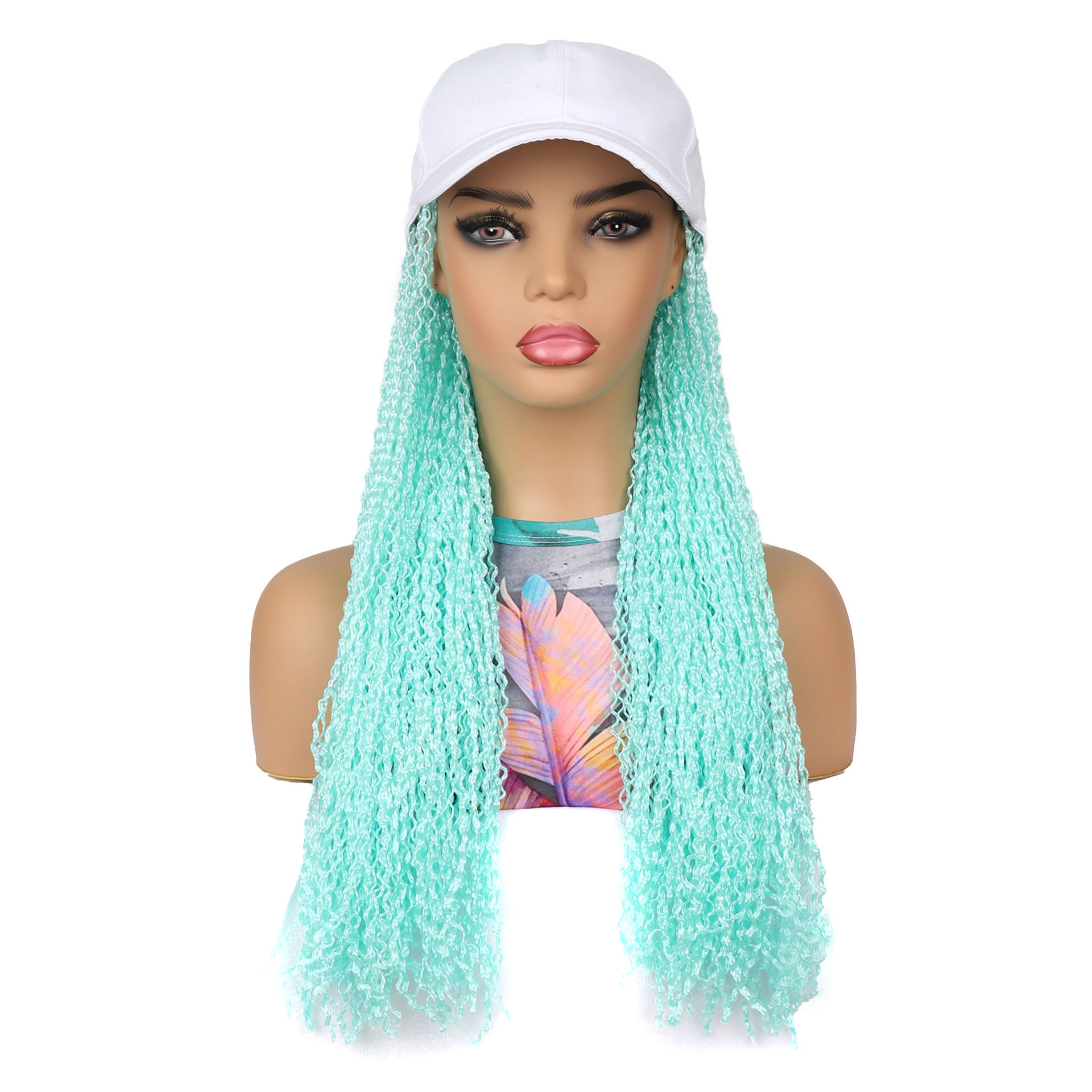 Dreadlock hat wig Dreadlock wig Hat Dreadlock wig Colorful reggae braid_voghion.com