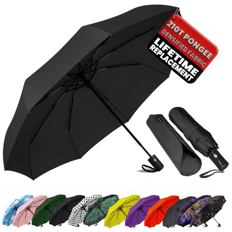 Compact vinyl semi-automatic dual-use umbrella, lightweight and durable, travel umbrella, backpack lipstick umbrella, easy to store Compact vinyl semi-automatic dual-use umbrella, lightweight and durable, travel umbrella, backpack lipstick umbrella, easy to store