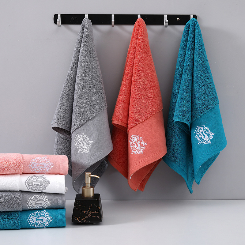 [Drop Shipping] 7A Grade Antibacterial Cotton Platinum Satin Towel Bath Towel 80*160cm Can Be Embroidered with Logo