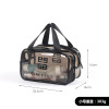 Handheld capacious storage bag wet and dry separation PVC, waterproof cosmetic bag, wholesale