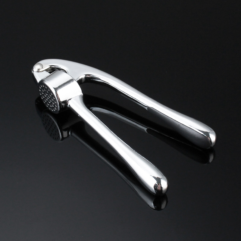 Garlic Press Zinc Alloy Stainless Steel Manual Pull Type Garlic Beat Garlic Clamp Multifunctional