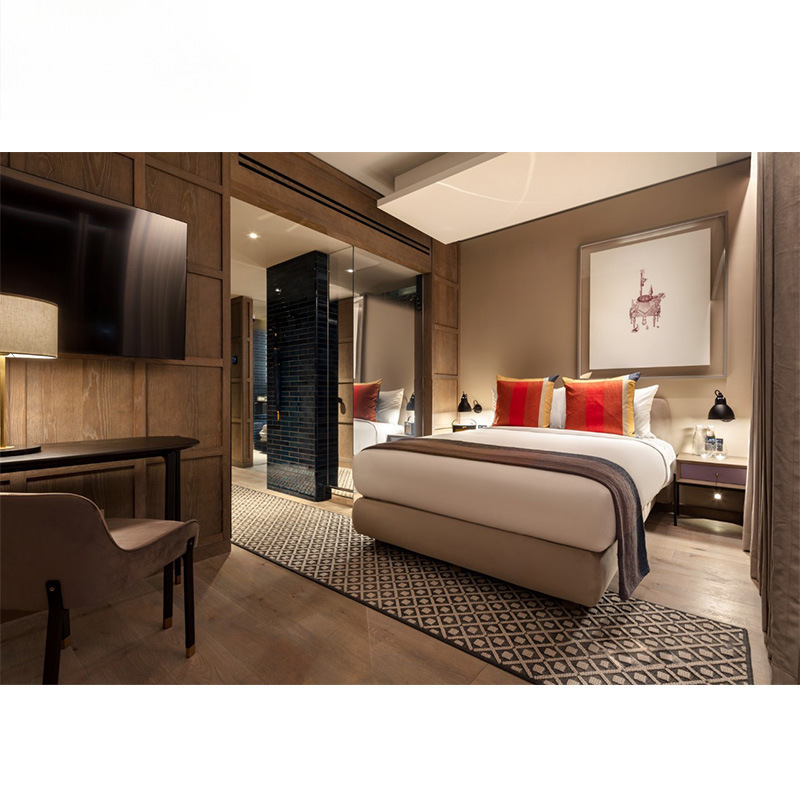 Hilton Hotel Standard Room Complete Set of Furniture Factory Hotel Room Furniture Standard Room Complete Set of Hotel Apartment Project