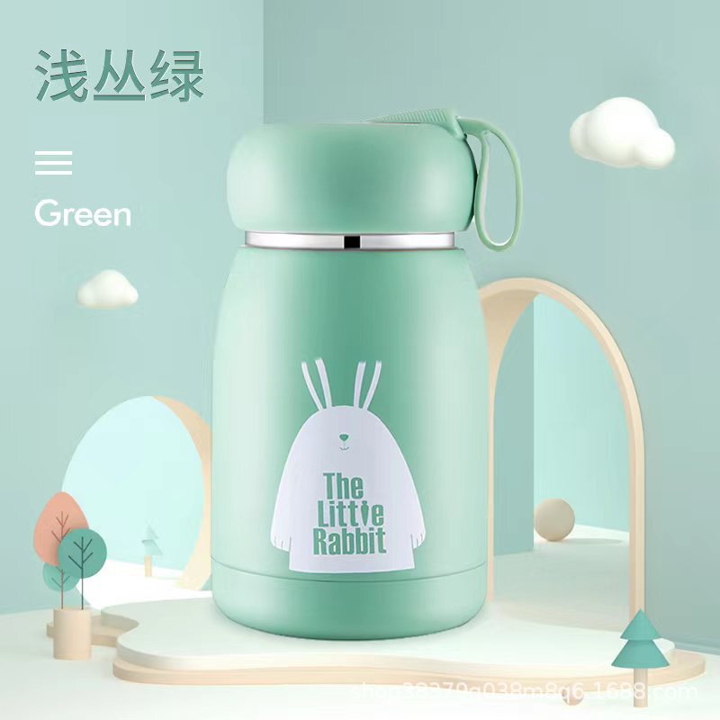 Ins304 Stainless Steel Liner Landmine Cup Cute Big Belly Thermos Cup Portable Big Belly Cup Promotional Printed Logo