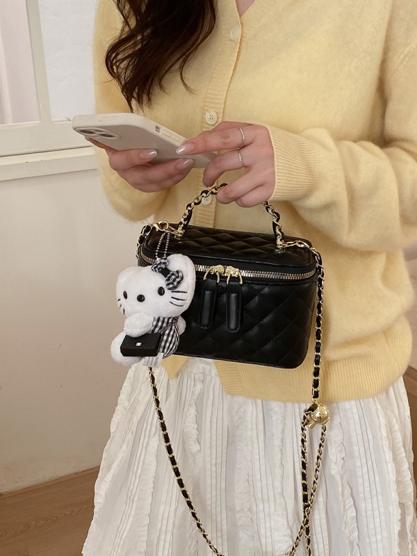 Bolso de cadena de diamante, bolso de mujer, bolso de moda, bolso de mano de mujer, nuevo bolso de hombro universal