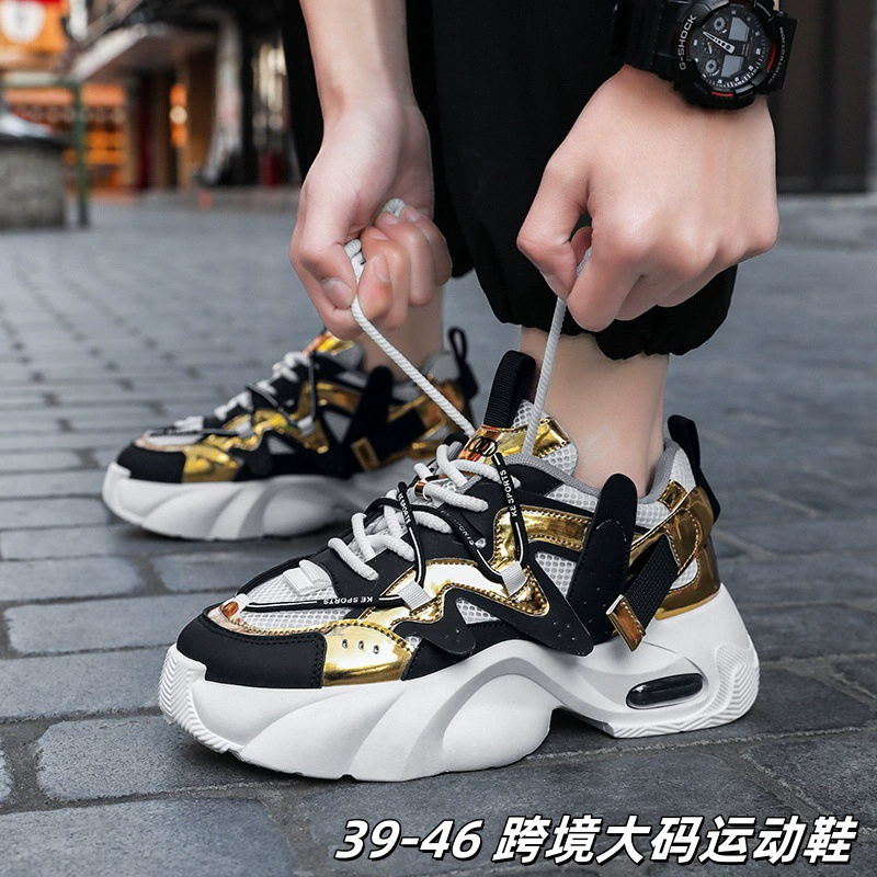 Мужские кроссовки Dad Shoes 2025, модные, трендовые, молодежные, спортивные, на толстой подошве, повседневные, новые.