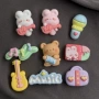 音乐手工卡通树脂发夹