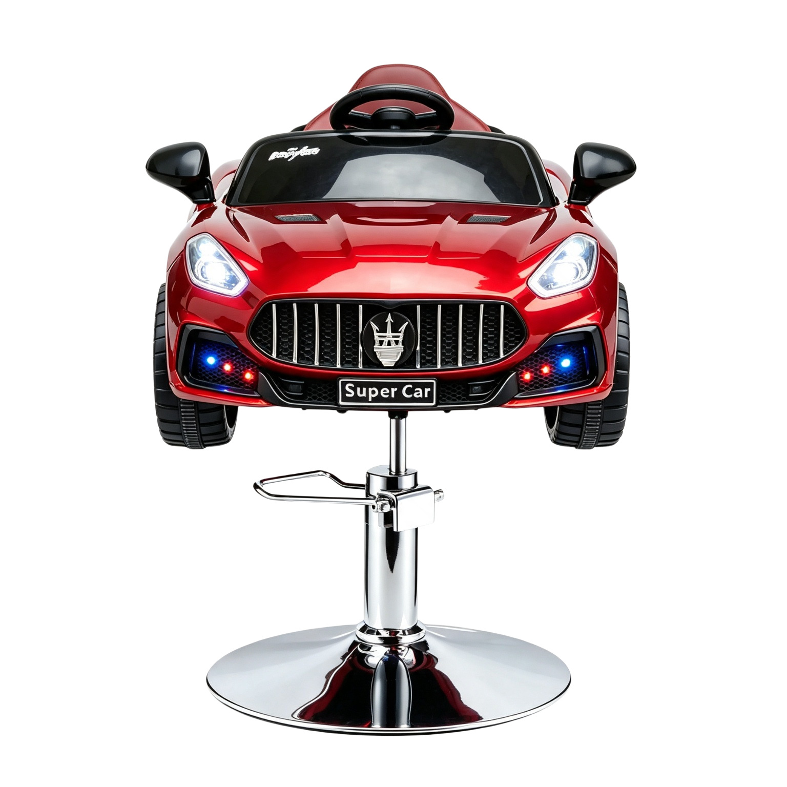 Silla de peluquería transfronteriza para niños silla de cabello giratoria silla de elevación salón de peluquería multifuncional asiento de automóvil de dibujos animados al por mayor image 104