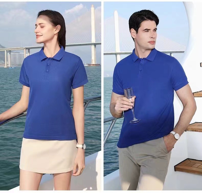 고급 롱 스테이플 코튼 사파이어 블루