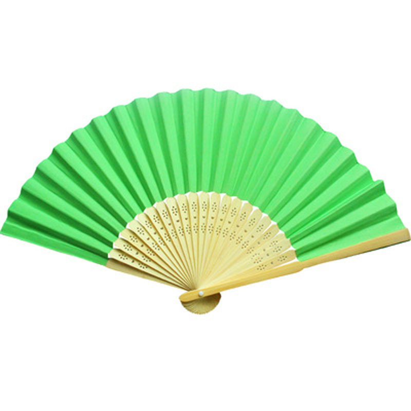 부채-짙은 녹색