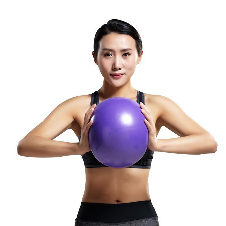 Mini Yoga Ball25cm Pilates Massage Ball Thickened Explosion-proof Inflatable Gymnastics Ball Fitness Ball Fitness Equipment