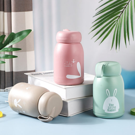 New cute rabbit cup cute high-value creative mini glass girls office cup advertising gift cup