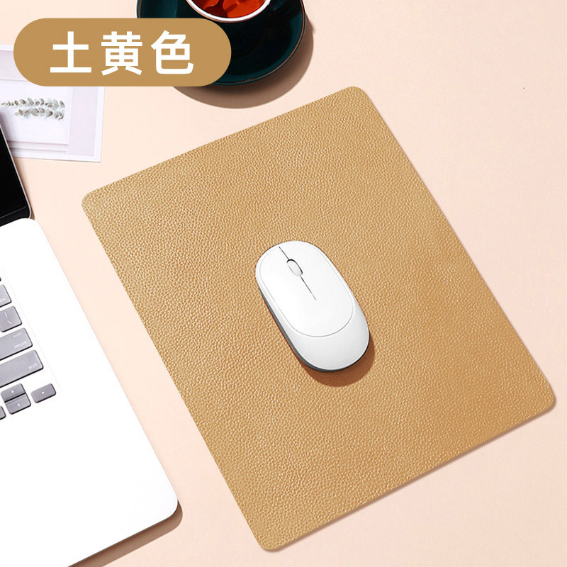 マウスパッドの小さいサイズのPU革のテーブルパッドのノートの字を書くデスクパッドの両面の皮質の純色は簡単に図に来てカスタマイズします。|undefined