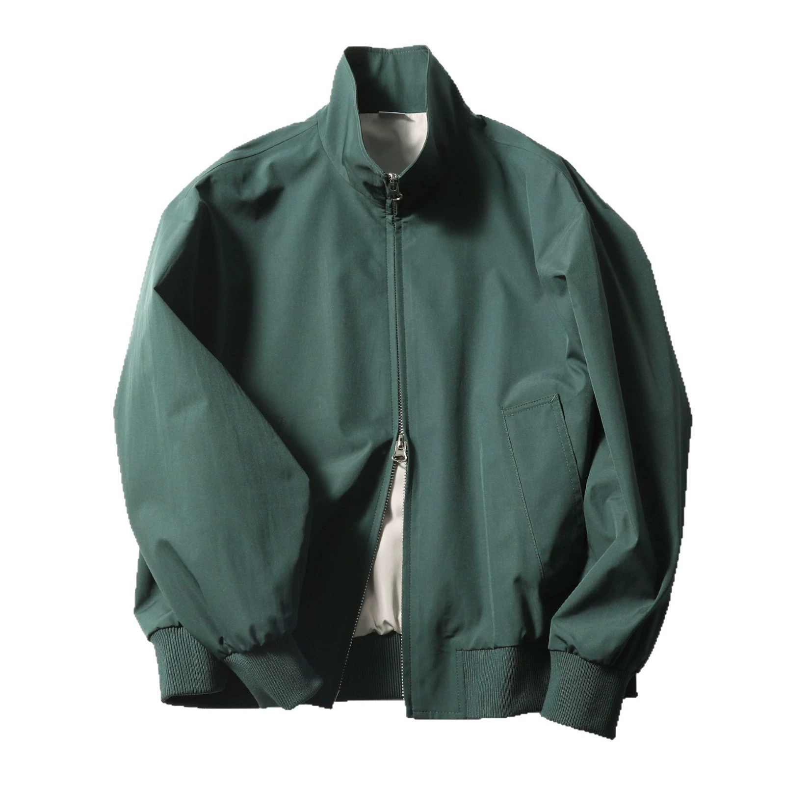 П Spring colored quality jacket, trend of season, loose fit
