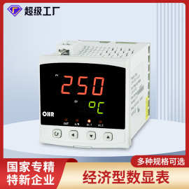 虹润智能数显仪表经济型数显表pt100热电阻S热电偶温度显示控制器
