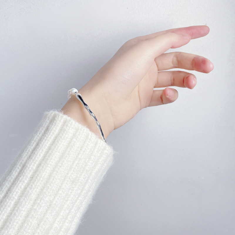 Fashion Geometric Sterling Silver Plating Bracelets 1 Piece