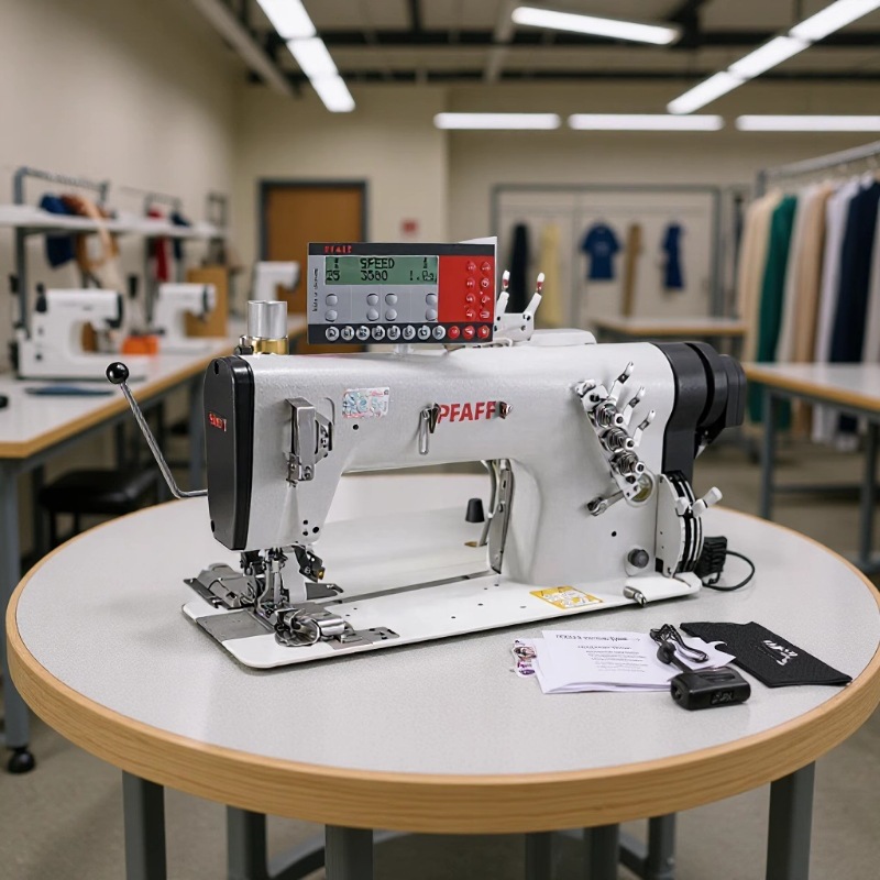 百福双线链式高速缝纫机｜PFAFF 5489-H ..748/... CSN46搭接缝