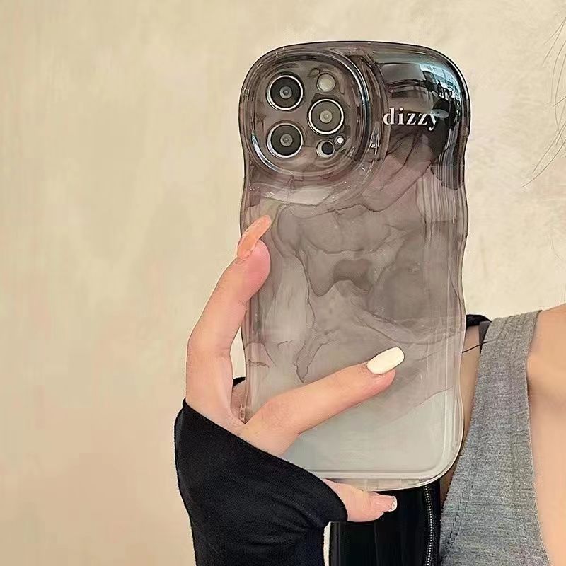 Apple 13 mobile phone case gradient ink iPhone14ProMax/12/11/xs/xr all-inclusive women's wallet Apple 13 mobile phone case gradient ink iPhone14ProMax/12/11/xs/xr all-inclusive women's wallet