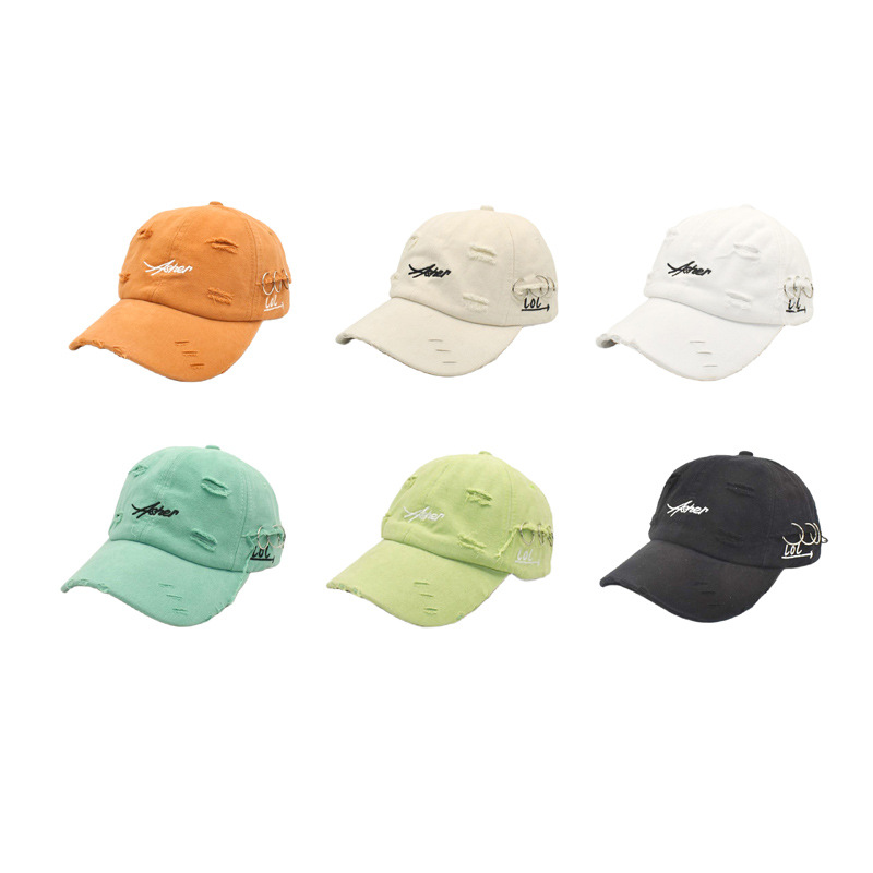 Unisex Fashion Letter Embroidery Curved Eaves Baseball Cap display picture 1