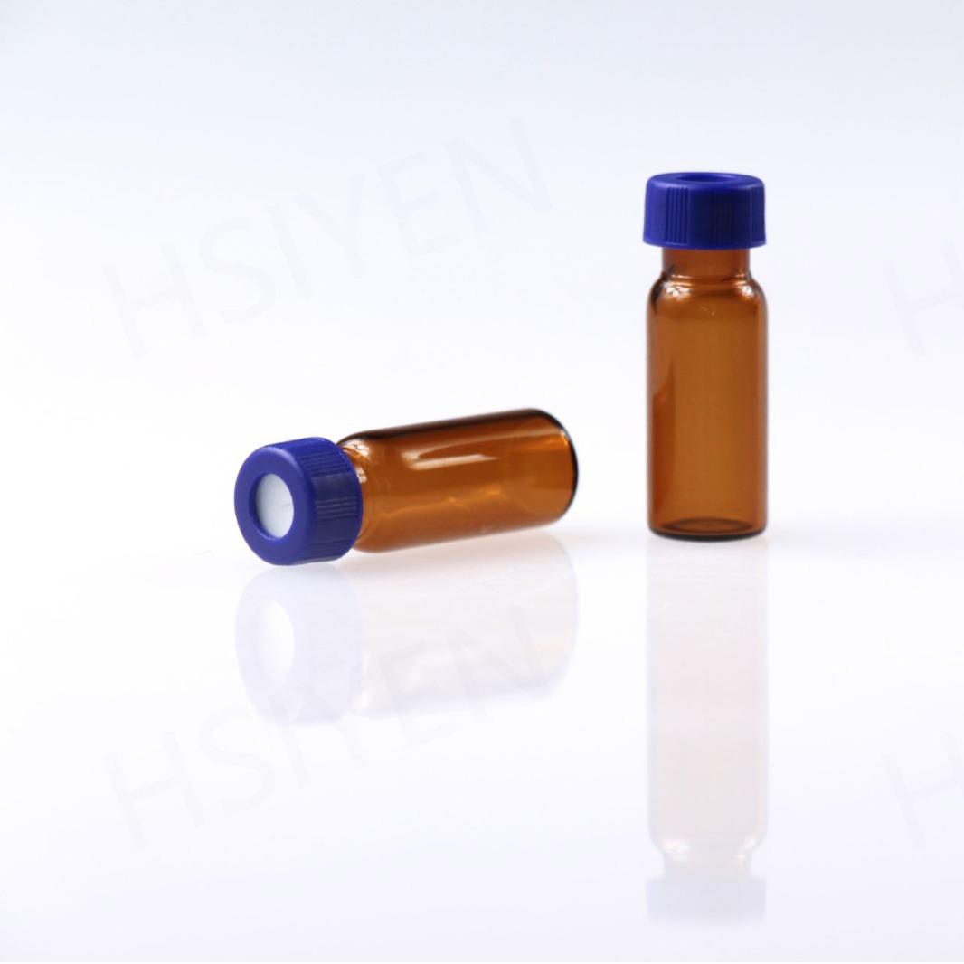 HSY1001-0010 2mL棕色进样瓶不带刻度替代5188-6535