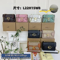 女包跨境批发蔻家斜挎包2025年经典印花单肩包休闲百搭热卖小方包