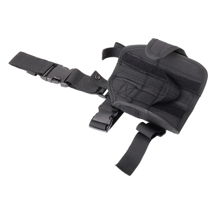 Funda táctica oculta multifuncional CS para cintura y pierna con camuflaje militar y bolsa para pistola, ideal para deportes al aire libre y extracción rápida.