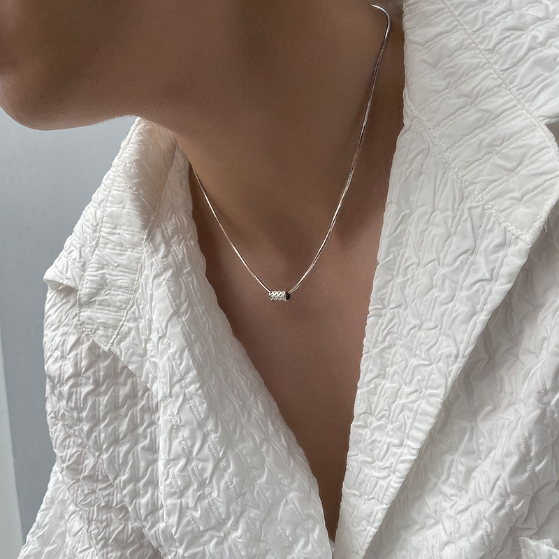 2025 Men's Necklace Trendy Clavicle Chain Fashion Versatile High Street Hip-Hop Pendant Accessory Gift for Boyfriend