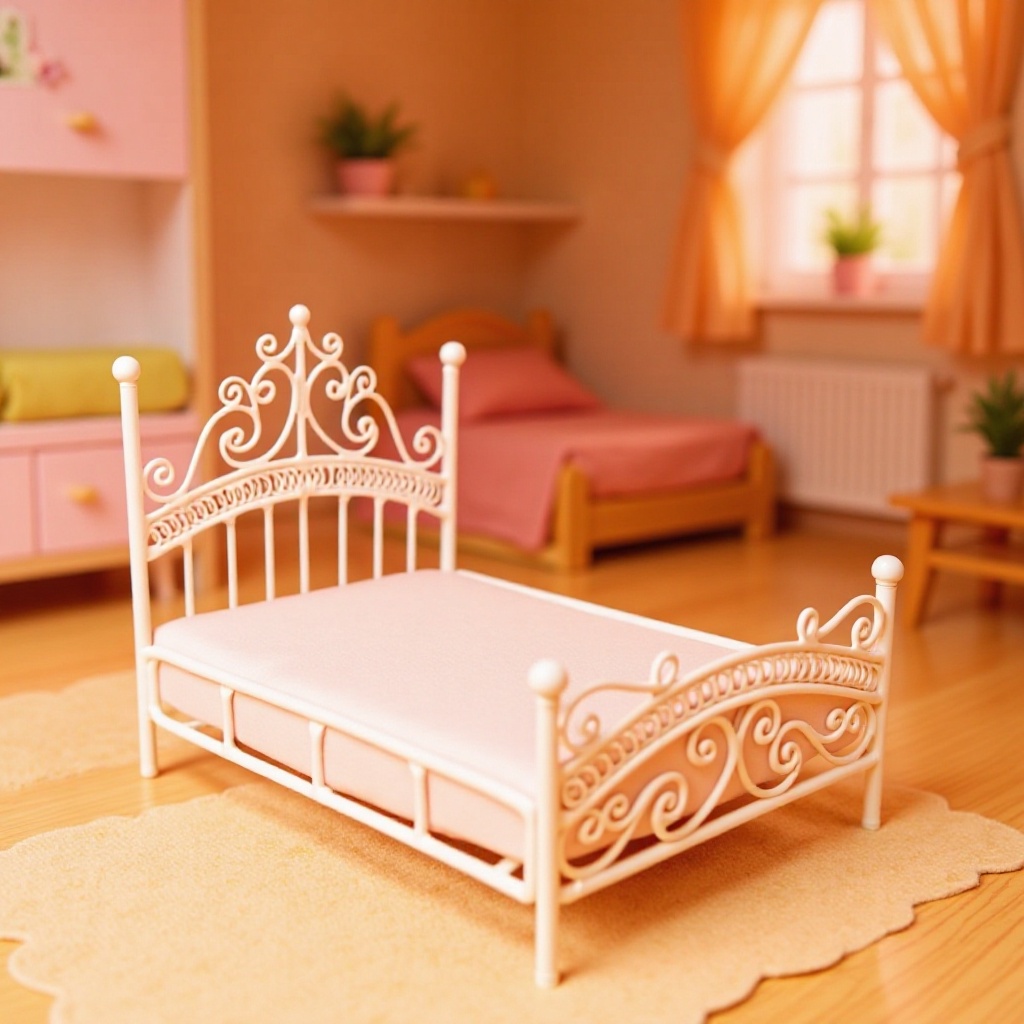 Dollhouse accessories molds, mini furniture, pretend play toys, wrought iron creative products