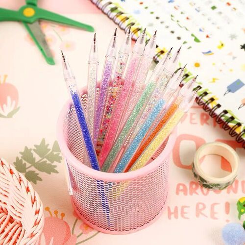 Quicksand Pen Knife Cute Ins Style Girl Heartbreak Stone Pen Knife Hand Account Sticker Paper Cutting Art Knife Engraving Knife