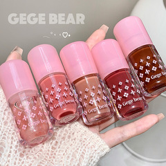 Gege bearゴゴゴベアの唇の蜜を守るガラスの唇の色の唇の油の裸の唇のエキスの蜜