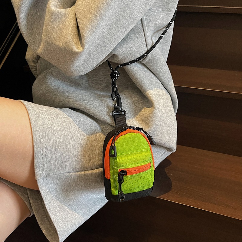 2025 nuevo bolso de cambio para niños, mini bolso de cuello para niños, bolso de moda para niños y niñas, bolso de auriculares de llave