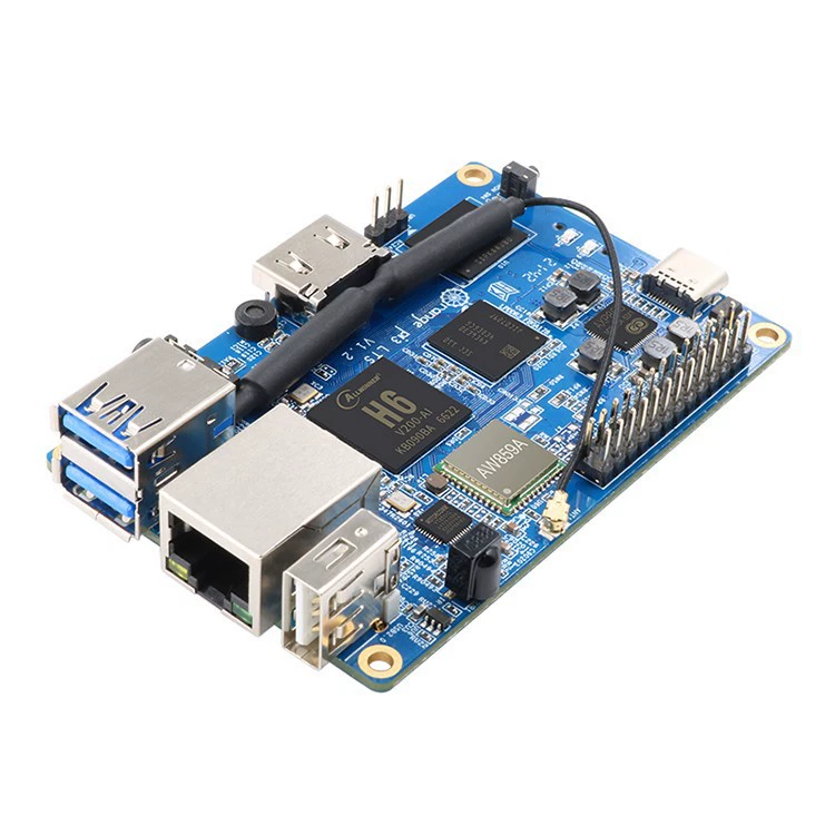 Плата разработки Orange Pi 3 LTS Quanzhi H6 поддерживает Android/Linux систему программирования робот