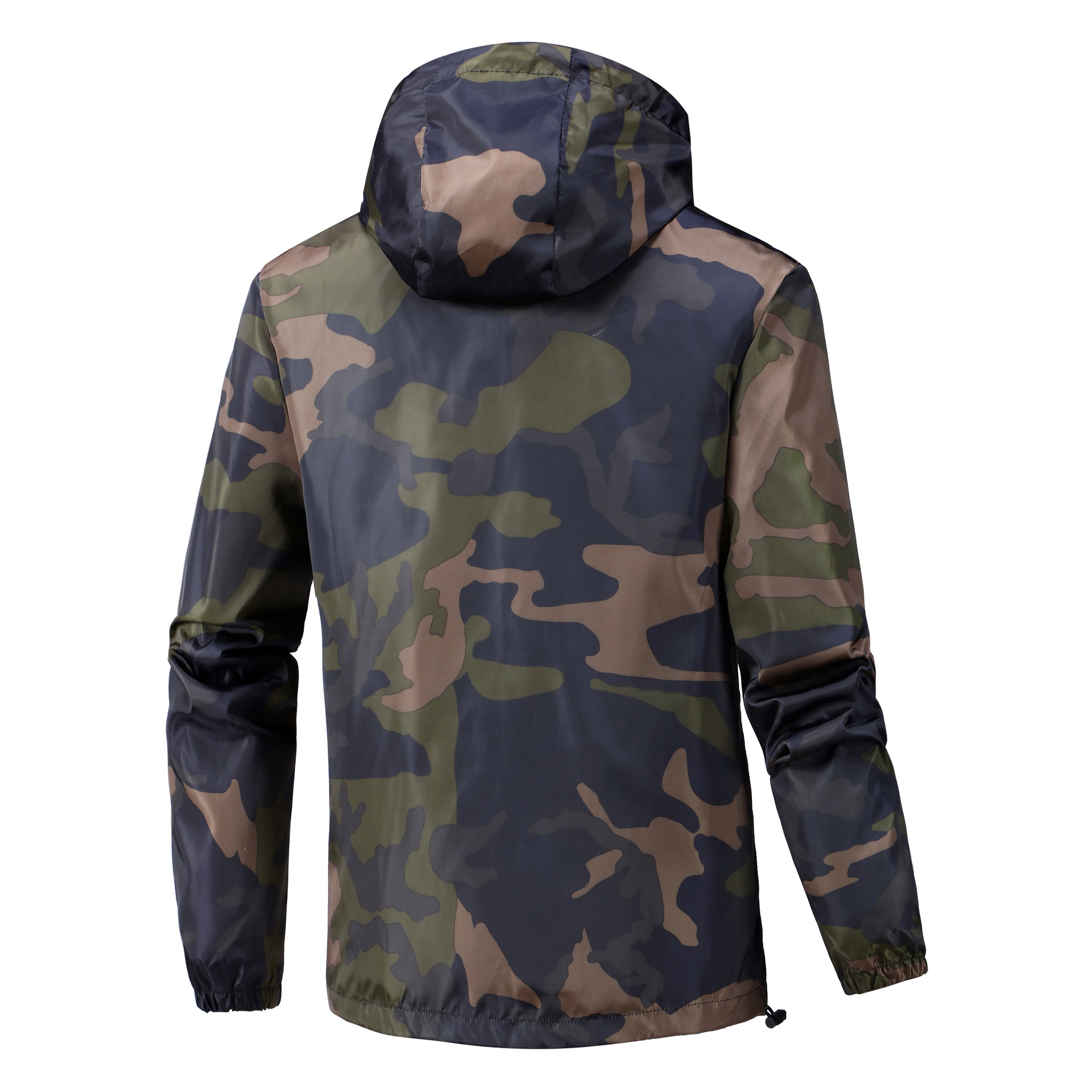 Otoño nuevo chaqueta de pareja estilo coreano moda guapo chaqueta de trabajo camuflado chaqueta casual hombre