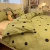 X зелёный в горошек