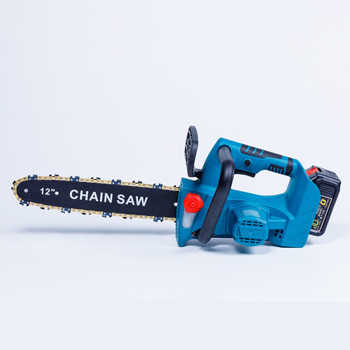 12-inch brushless electric chainsaw cordless logging pruning saw home small handheld lithium electric chainsaw