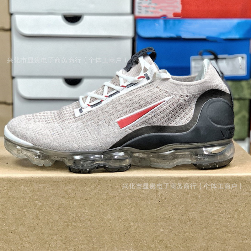 Cross-Border Factory Direct Sales Vapormax 2021 Fk Air-Cushioned Running Shoes for Men and Women, Putian Full-Length Air-Cushioned Casual Shoes